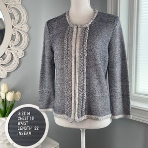 Willi Smith Cardigan Sweater Size Med